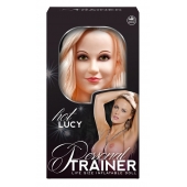 Надувная кукла с вибрацией и 2 любовными отверстиями Hot Lucy Lifesize Love Doll - NMC - в Волгограде купить с доставкой