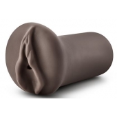 Коричневый мастубратор-вагина Nicole s Kitty - Blush Novelties - в Волгограде купить с доставкой