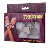 Наручники с белой меховой опушкой - ToyFa - купить с доставкой в Волгограде