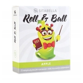 Стимулирующий презерватив-насадка Roll   Ball Apple - Sitabella - купить с доставкой в Волгограде