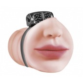 Мастурбатор-ротик с виброкольцом Satisfaction Beloved - Lola Games - в Волгограде купить с доставкой