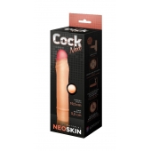 Телесная насадка-удлинитель из неоскин - 19,5 см. - LOVETOY (А-Полимер) - в Волгограде купить с доставкой