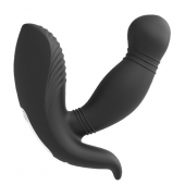 Черный вибромассажер простаты PROSTATE HERO - Dream Toys - в Волгограде купить с доставкой