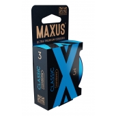 Классические презервативы в железном кейсе MAXUS Classic - 3 шт. - Maxus - купить с доставкой в Волгограде
