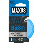 Классические презервативы в железном кейсе MAXUS Classic - 3 шт. - Maxus - купить с доставкой в Волгограде