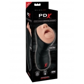 Мастурбатор-ротик Deep Throat Vibrating Stroker - Pipedream - в Волгограде купить с доставкой