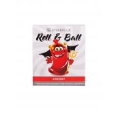 Стимулирующий презерватив-насадка Roll   Ball Cherry - Sitabella - купить с доставкой в Волгограде