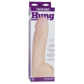 Огромная насадка-реалистик Vac-U-Lock Realistic Hung - 31,7 см. - Doc Johnson - купить с доставкой в Волгограде