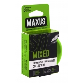 Презервативы в железном кейсе MAXUS Mixed - 3 шт. - Maxus - купить с доставкой в Волгограде
