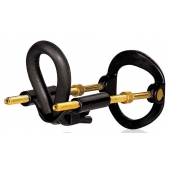 Черный экстендер-растяжитель пениса - Sex Expert - в Волгограде купить с доставкой