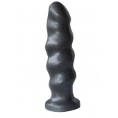 Черная насадка на трусики харнесс Platinum - 16 см. - LOVETOY (А-Полимер) - купить с доставкой в Волгограде
