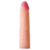 Телесная насадка на Harness с коннектором GREEN LINE - 17,5 см. - LOVETOY (А-Полимер) - купить с доставкой в Волгограде