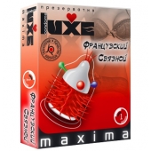 Презерватив LUXE Maxima  Французский связной  - 1 шт. - Luxe - купить с доставкой в Волгограде