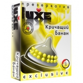 Презерватив LUXE  Exclusive  Кричащий банан  - 1 шт. - Luxe - купить с доставкой в Волгограде