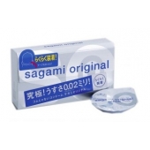 Ультратонкие презервативы Sagami Original QUICK - 6 шт. - Sagami - купить с доставкой в Волгограде