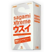 Ультратонкие презервативы Sagami Xtreme SUPERTHIN - 15 шт. - Sagami - купить с доставкой в Волгограде