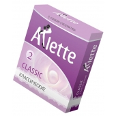 Классические презервативы Arlette Classic - 3 шт. - Arlette - купить с доставкой в Волгограде