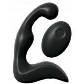 Черный вибромассажер простаты с пультом ДУ Control P-Spot Pro - Pipedream - в Волгограде купить с доставкой