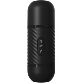 Черный вибромассажер с функцией поступательных движений Ass Thruster - Pipedream - купить с доставкой в Волгограде