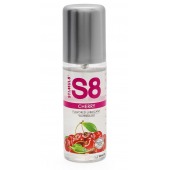 Смазка на водной основе S8 Flavored Lube со вкусом вишни - 125 мл. - Stimul8 - купить с доставкой в Волгограде