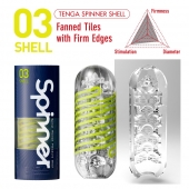 Мастурбатор SPINNER Shell - Tenga - в Волгограде купить с доставкой