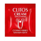 Пробник возбуждающего крема для женщин Clitos Cream - 1,5 гр. - Биоритм - купить с доставкой в Волгограде