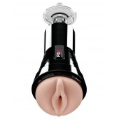 Телесный вибромастурбатор-вагина Cock Compressor Vibrating Stroker - Pipedream - в Волгограде купить с доставкой