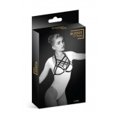 Черная упряжь на грудь Clara - Bijoux Pour Toi - купить с доставкой в Волгограде