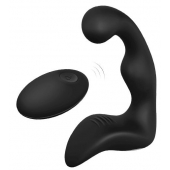 Черный вибромассажер простаты REMOTE BOOTY PLEASER - Dream Toys - в Волгограде купить с доставкой