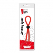 Красное эрекционное лассо с одной бусинкой-утяжкой STRETCHY THICK LASSO - Dream Toys - в Волгограде купить с доставкой