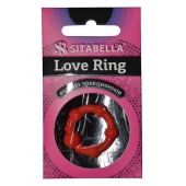 Эрекционное кольцо из киберкожи со стимулирующими бусинами - Sitabella - в Волгограде купить с доставкой