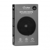 Черная веревка для бондажа Easytoys Bondage Rope - 5 м. - Easy toys - купить с доставкой в Волгограде