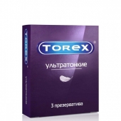 Презервативы Torex  Ультратонкие  - 3 шт. - Torex - купить с доставкой в Волгограде