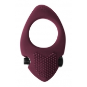 Бордовое эрекционное виброкольцо Pure Passion Sunset - Lola Games - в Волгограде купить с доставкой