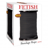 Черная веревка для связывания Bondage Rope - 60,9 м. - Pipedream - купить с доставкой в Волгограде