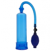 Синяя вакуумная помпа MENZSTUFF PENIS ENLARGER - Dream Toys - в Волгограде купить с доставкой
