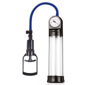 Прозрачная вакуумная помпа Sex Expert с манометром - Sex Expert - в Волгограде купить с доставкой