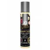 Лубрикант с ароматом трюфелей из белого шоколада и малины JO GELATO WHITE CHOCOLATE RASPBERRY TRUFFLE - 30 мл. - System JO - купить с доставкой в Волгограде