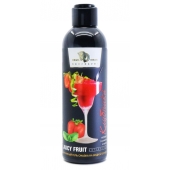 Интимный гель-смазка JUICY FRUIT с ароматом клубники - 200 мл. - БиоМед - купить с доставкой в Волгограде