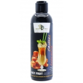 Интимный гель-смазка JUICY FRUIT с ароматом солёной карамели - 200 мл. - БиоМед - купить с доставкой в Волгограде