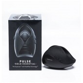 Черный инновационный мужской вибратор PULSE SOLO ESSENTIAL - Hot Octopuss - в Волгограде купить с доставкой