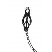 Зажимы на соски Darkside с цепочкой - Lola Games - купить с доставкой в Волгограде