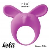 Фиолетовое эрекционное кольцо Fennec Phil - Lola Games - в Волгограде купить с доставкой
