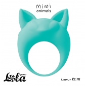 Зеленое эрекционное кольцо Lemur Remi - Lola Games - в Волгограде купить с доставкой