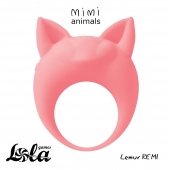 Оранжевое эрекционное кольцо Lemur Remi - Lola Games - в Волгограде купить с доставкой