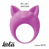 Фиолетовое эрекционное кольцо Lemur Remi - Lola Games - в Волгограде купить с доставкой