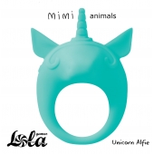 Зеленое эрекционное кольцо Unicorn Alfie - Lola Games - в Волгограде купить с доставкой