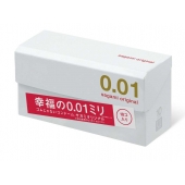 Супер тонкие презервативы Sagami Original 0.01 - 10 шт. - Sagami - купить с доставкой в Волгограде