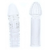 Комплект из 2 прозрачных насадок на пенис PENIS EXTENDER PACK - Dream Toys - в Волгограде купить с доставкой