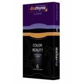 Разноцветные презервативы DOMINO Colour Beauty - 6 шт. - Domino - купить с доставкой в Волгограде